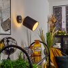 Chiuvi Muurlamp Chroom, Natuurlijke kleuren, Zwart, Wit, 1-licht