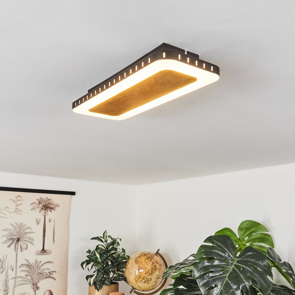 Guacacallo Plafondpaneel LED Goud, Zwart, Wit, 1-licht