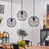 Pampanillo Hanglamp Zwart, 3-lichts