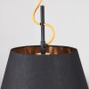 Saillon Hanger Geel, Zwart, 1-licht
