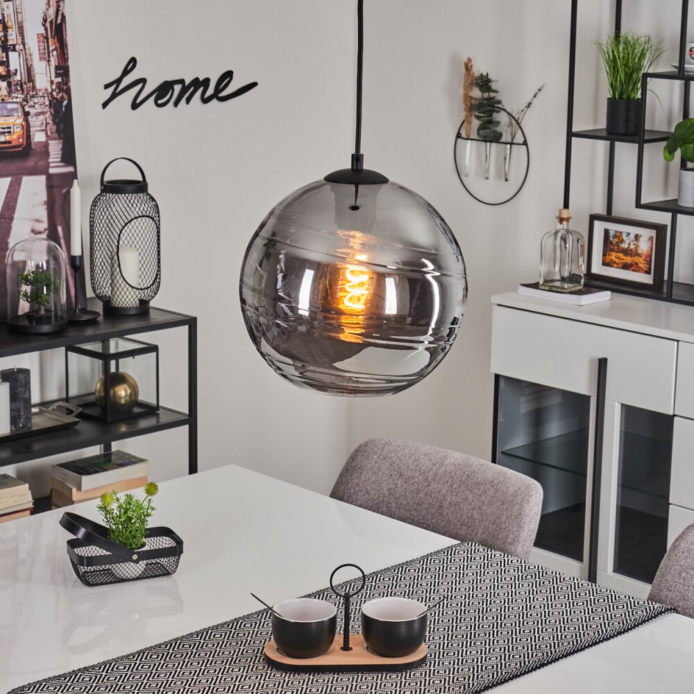 Veikkaala Hanger Zwart, 1-licht main product photo