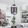 Elvange Hanger Zwart, 1-licht