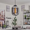 Elvange Hanger Zwart, 1-licht