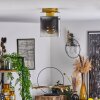 Vuoltu Plafondlamp Goud, 1-licht