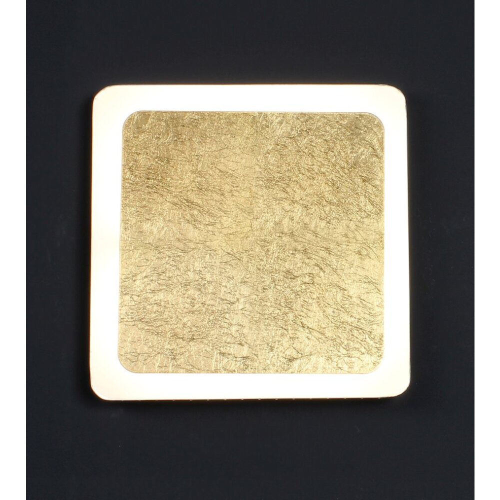 Luce Design Solaris Plafondlamp LED Zwart-Goud, Wit, 1-licht