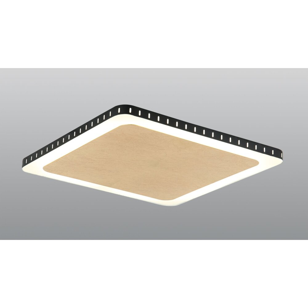 Luce Design Solaris Plafondlamp LED Zwart-Goud, Wit, 1-licht main product photo