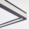 Nabbas Plafondpaneel LED Zwart, 1-licht, Afstandsbediening
