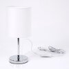 Varmo Tafellamp Chroom, 1-licht