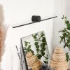 Puharila Muurlamp LED Zwart, 1-licht