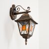 Halla Buiten muurverlichting Antiek, Goud, Zwart, 1-licht