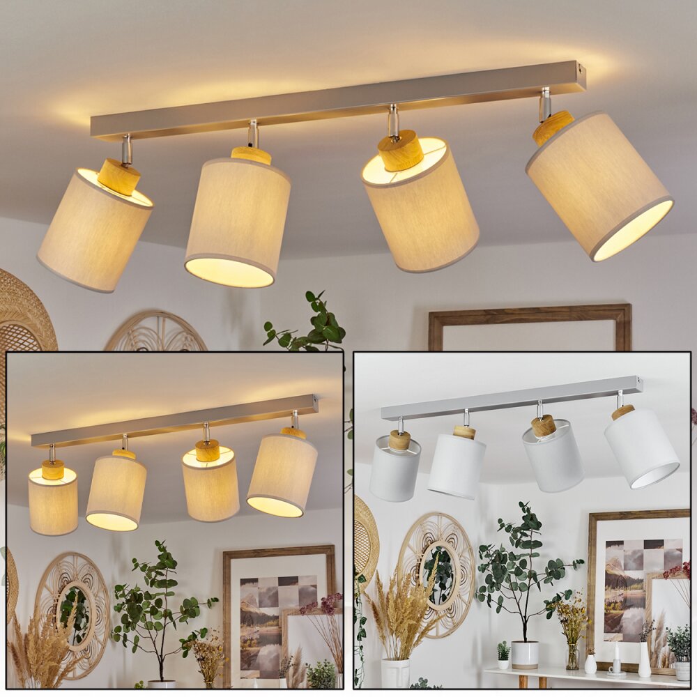 Chiuvi Plafondlamp Natuurlijke kleuren, Zilver, 4-lichts main product photo