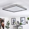 Nabbas Plafondpaneel LED Zwart, 1-licht