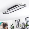 Nabbas Plafondpaneel LED Zwart, 1-licht