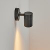 Corneda Buiten muurverlichting Zwart, 1-licht