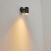 Corneda Buiten muurverlichting Zwart, 1-licht