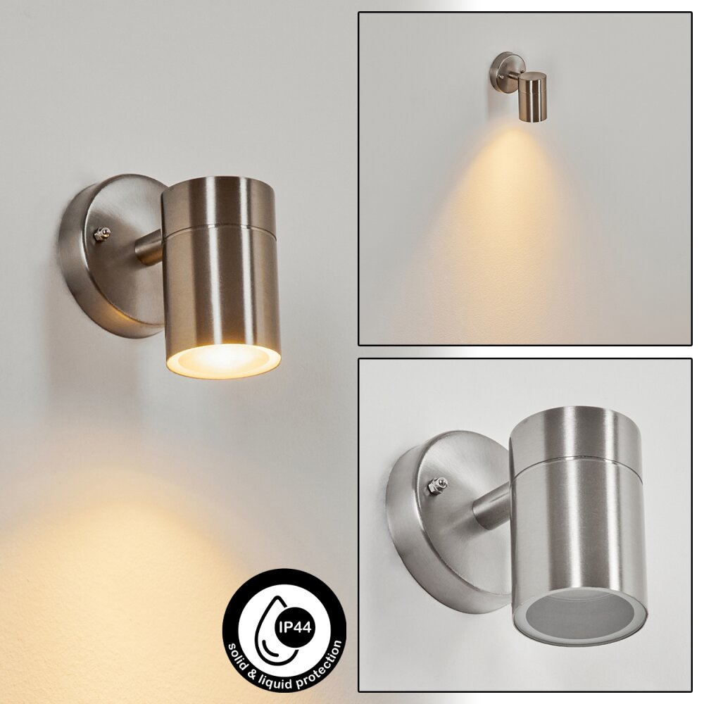 Corneda Buiten muurverlichting roestvrij staal, 1-licht main product photo