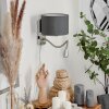 Wiby Muurlamp LED Nikkel mat, 2-lichts