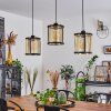 Candelaria Hanglamp Zwart, 3-lichts