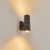 Simola Buiten muurverlichting Antraciet, 2-lichts