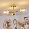 Yucao Plafondlamp Goud, 3-lichts