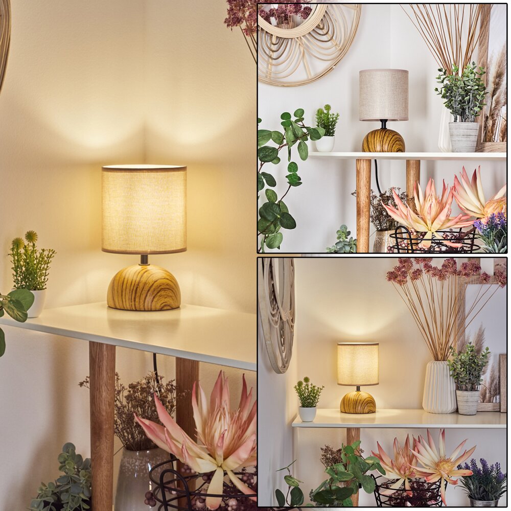 Passila Tafellamp houtlook, 1-licht main product photo