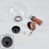 Bubodefo Buiten muurverlichting Bruin, houtlook, 1-licht