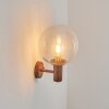 Bubodefo Buiten muurverlichting Bruin, houtlook, 1-licht