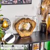 Hasteboda Tafellamp Bruin, houtlook, 1-licht