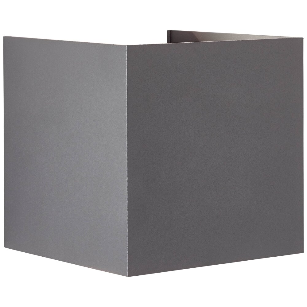 Brillliant Haliz Buiten muurverlichting LED Grijs, 1-licht main product photo