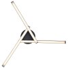 Globo TANSY I Plafondlamp LED Zwart, 1-licht