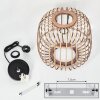 Combeima Hanger Zwart, 1-licht