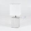 Aveleda Tafellamp Chroom, Zilver, 1-licht