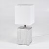 Aveleda Tafellamp Chroom, Zilver, 1-licht