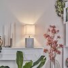 Aveleda Tafellamp Chroom, Zilver, 1-licht