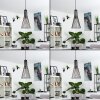 Samorinha Hanger Zwart, 1-licht
