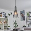 Samorinha Hanger Zwart, 1-licht