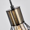 Bardhaman Hanglamp Zwart, 4-lichts