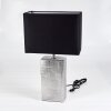 Boldrarias Tafellamp Chroom, Zilver, 1-licht