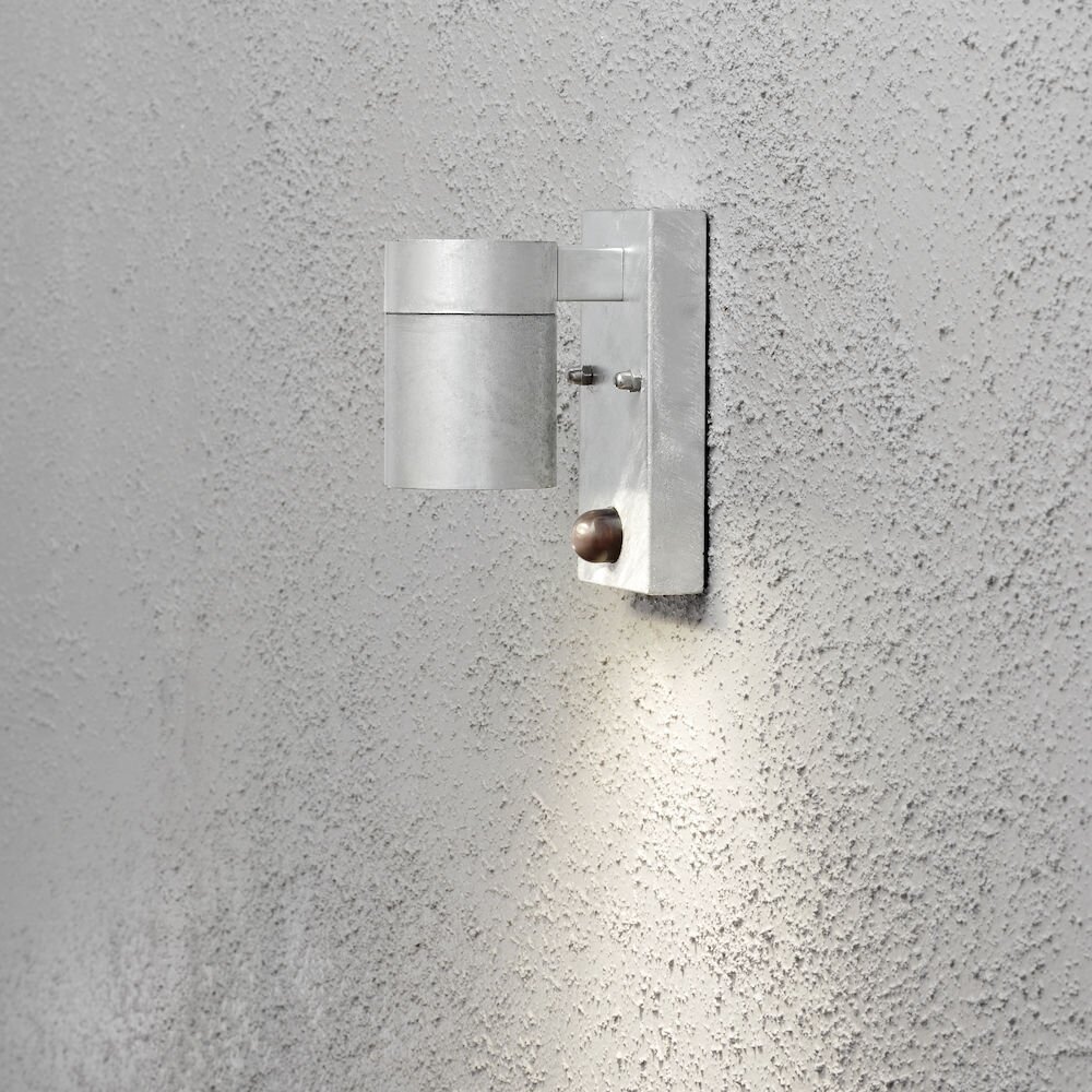 Konstsmide MODENA Buiten muurverlichting Gegalvaniseerd, 1-licht, Bewegingsmelder main product photo