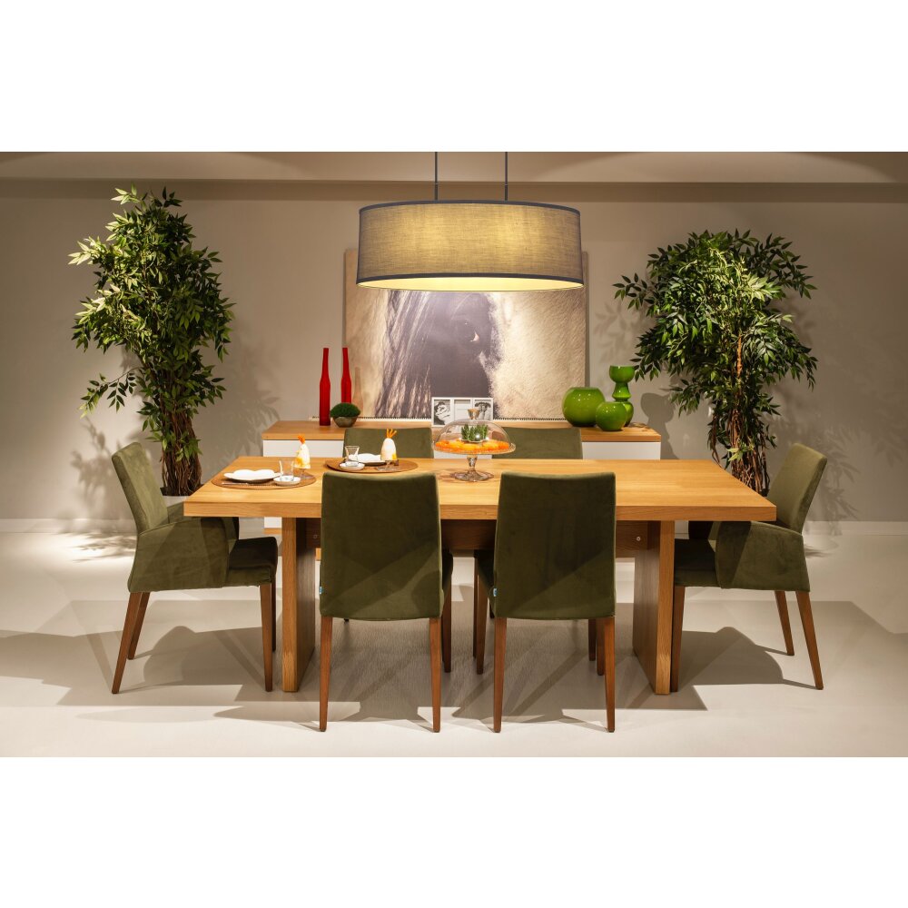 Globo NATHAN Hanger Zwart, 2-lichts main product photo