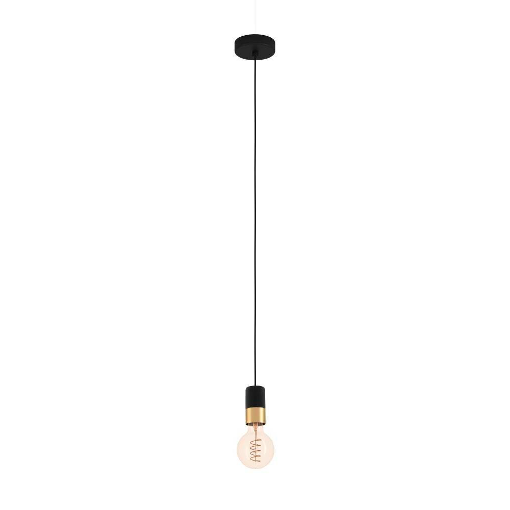 Eglo CALARI Hanger Messing, Zwart, 1-licht main product photo