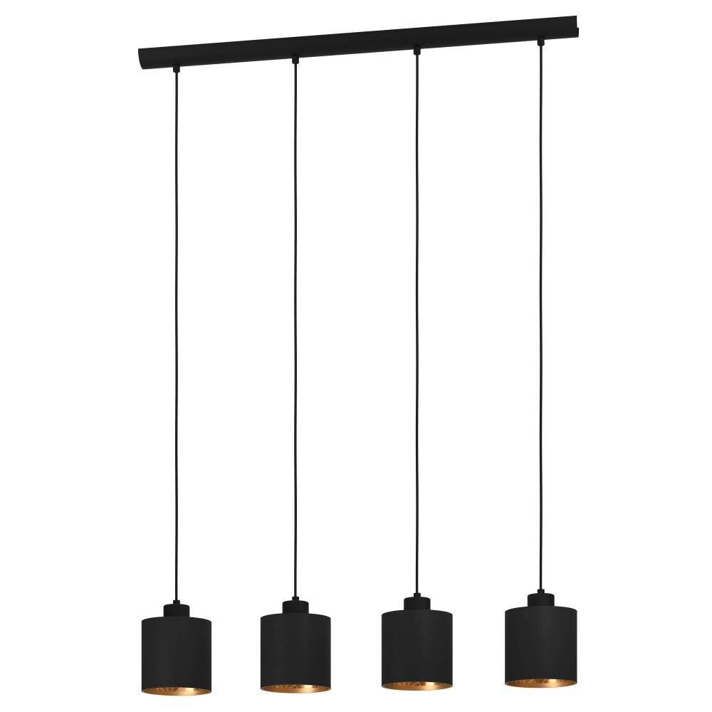 Eglo ZARAGOZA Hanger Zwart, 4-lichts main product photo
