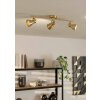 Eglo SERAS Plafondlamp LED Goud, Messing, 3-lichts