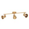 Eglo SERAS Plafondlamp LED Goud, Messing, 3-lichts