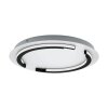 Eglo ZAMPOTE Plafondlamp LED Zwart, Wit, 1-licht