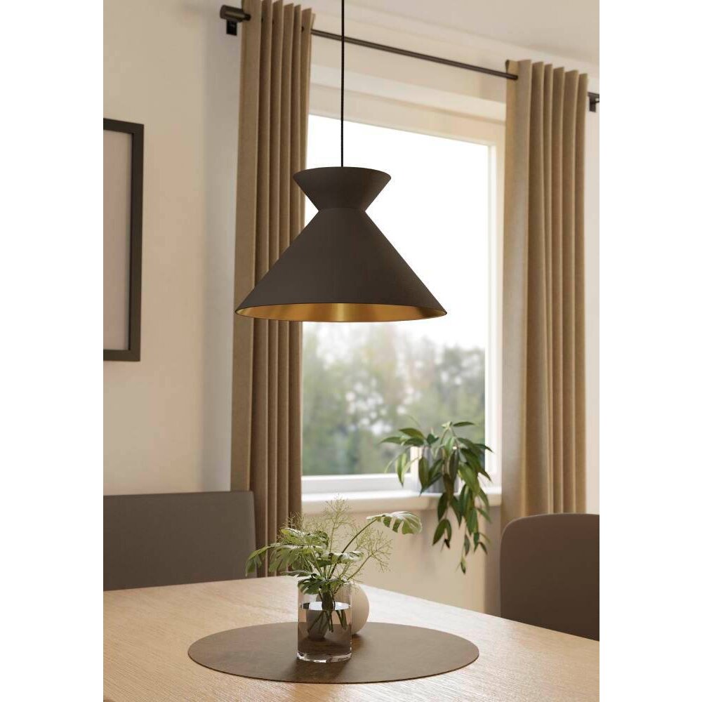Eglo NASTASIA Hanger Zwart, 1-licht main product photo