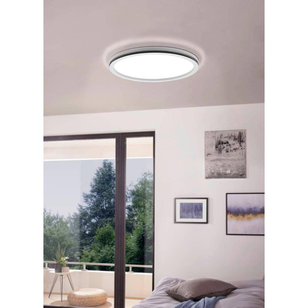 Eglo LAZARAS Plafondlamp LED Wit, 1-licht, Kleurwisselaar main product photo
