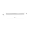 Paul Neuhaus PURE-LINES Plafondlamp LED Aluminium, 1-licht, Afstandsbediening