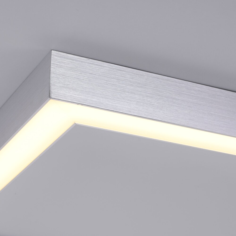 Paul Neuhaus PURE-LINES Plafondlamp LED Aluminium, 1-licht, Afstandsbediening