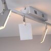 Paul Neuhaus PURE-MIRA Plafondlamp LED Aluminium, 6-lichts, Afstandsbediening